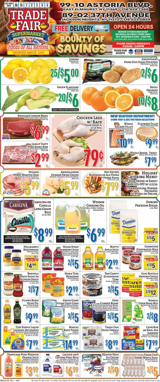 Trade Fair Supermarket catalogue | Offers for bargain hunters | 2026-10-30T00:00:00.000Z - 2026-11-05T00:00:00.000Z