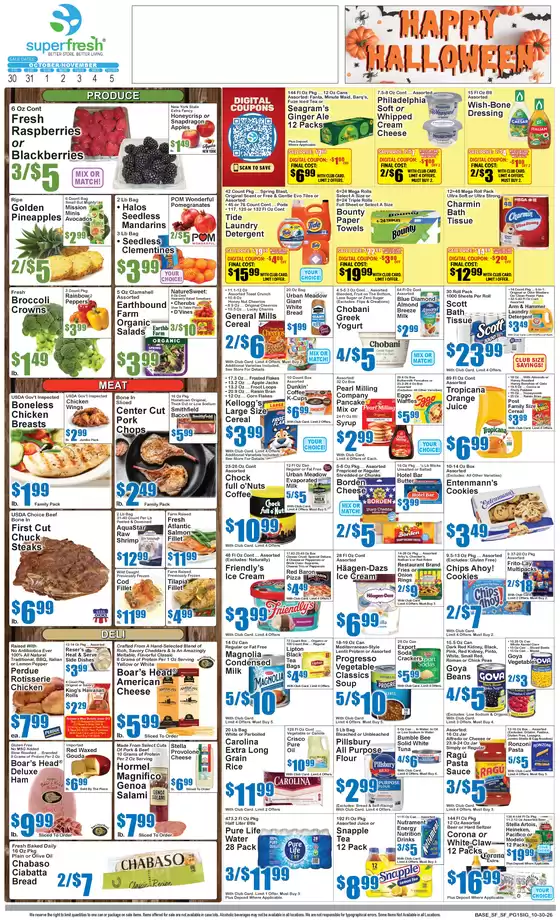 Super Fresh catalogue | Super Fresh weekly ad | 2026-10-30T00:00:00.000Z - 2026-11-05T00:00:00.000Z