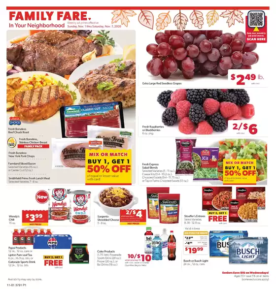 Family Fare catalogue | Current bargains and offers | 2026-10-30T00:00:00.000Z - 2026-10-31T00:00:00.000Z