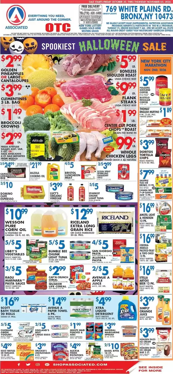 Associated catalogue | Current special promotions | 2026-10-30T00:00:00.000Z - 2026-11-05T00:00:00.000Z