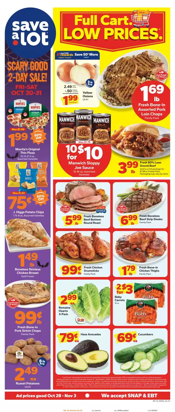 Save a Lot catalogue | Current deals and offers | 2026-10-30T00:00:00.000Z - 2026-11-03T00:00:00.000Z