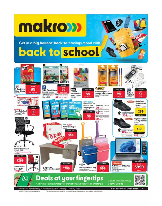 Makro catalogue in Brakpan | Makro weekly specials | 2025-11-24T00:00:00.000Z - 2026-01-31T00:00:00.000Z
