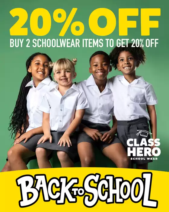 JAM Clothing catalogue in Emalahleni | 20% Off | 2026-01-09T00:00:00.000Z - 2026-01-23T00:00:00.000Z