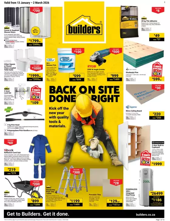 Builders Parow - Lifestyle Centre, 131 Joubert Street, Parow Valley ...