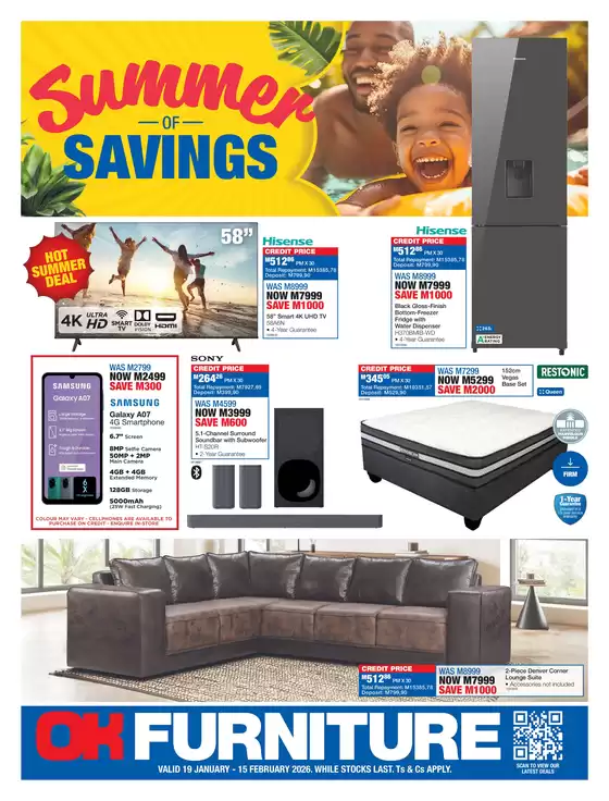 OK Furniture catalogue | Exclusive deals for our customers | 2026-01-19T00:00:00.000Z - 2026-02-15T00:00:00.000Z