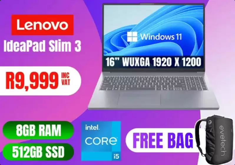 Evetech catalogue in Durban | Evetech Sale | 2026-01-20T00:00:00.000Z - 2026-02-03T00:00:00.000Z