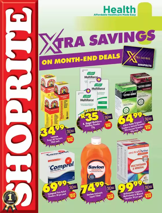 MediRite catalogue in Rustenburg | Xtra Savings On Month-End Deals | 2026-01-20T00:00:00.000Z - 2026-02-08T00:00:00.000Z