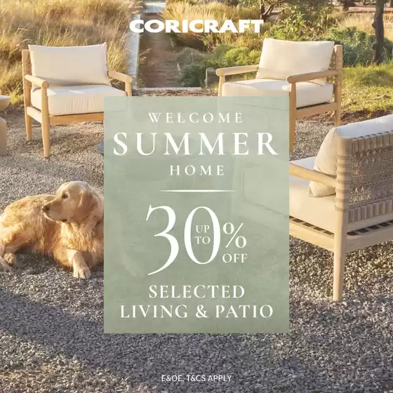 Coricraft catalogue in Worcester | Welcome summer home | 2026-01-29T00:00:00.000Z - 2026-02-12T00:00:00.000Z
