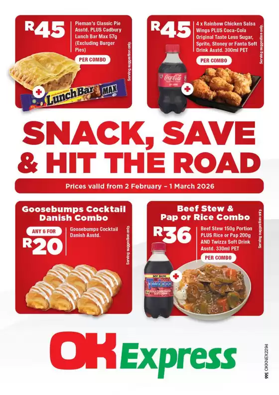 OK Express catalogue in Soshanguve | Exclusive deals for our customers | 2026-02-02T00:00:00.000Z - 2026-03-01T00:00:00.000Z