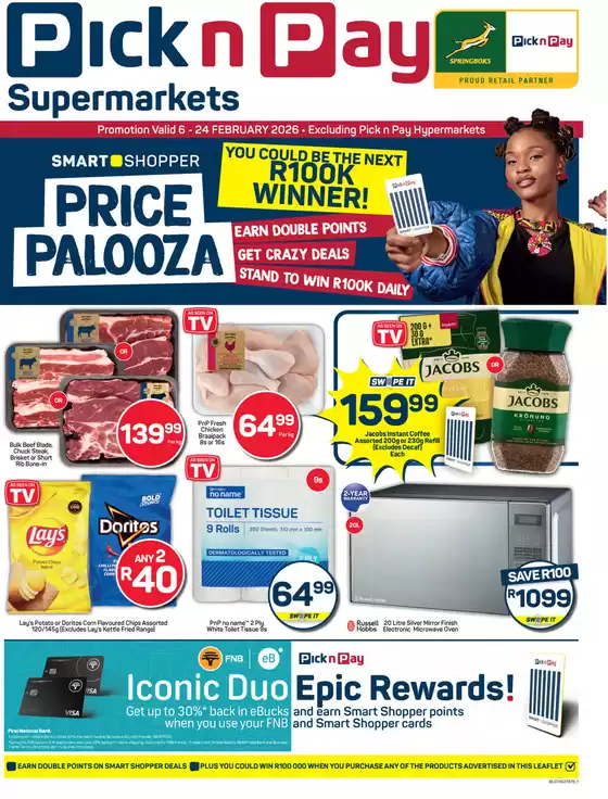 Pick n Pay Liquor catalogue in Randburg | Current bargains and offers | 2026-02-06T00:00:00.000Z - 2026-02-24T00:00:00.000Z