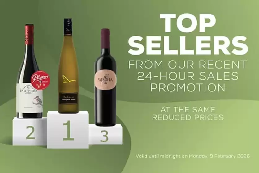 GETWINE catalogue in Springs | Getwine Promo | 2026-02-06T00:00:00.000Z - 2026-02-09T00:00:00.000Z