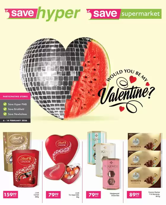 Save Hyper catalogue in Johannesburg | Discover attractive offers | 2026-02-06T00:00:00.000Z - 2026-02-14T00:00:00.000Z