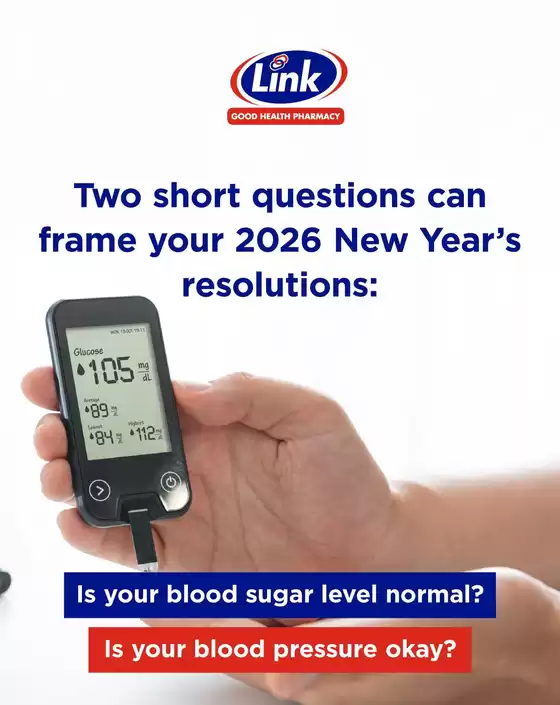 Link Pharmacy catalogue in Roodepoort | Link Pharmacy weekly specials | 2026-02-07T00:00:00.000Z - 2026-02-21T00:00:00.000Z