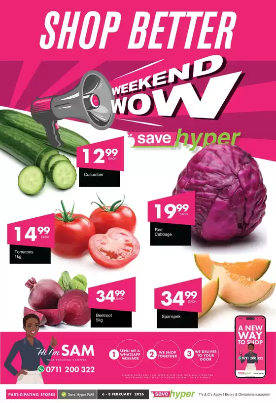 Save catalogue in Johannesburg | Our best bargains | 2026-02-06T00:00:00.000Z - 2026-02-08T00:00:00.000Z