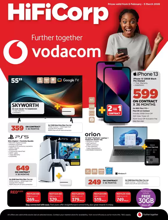 HiFi Corp catalogue in Kempton Park | Attractive special offers for everyone | 2026-02-06T00:00:00.000Z - 2026-03-05T00:00:00.000Z