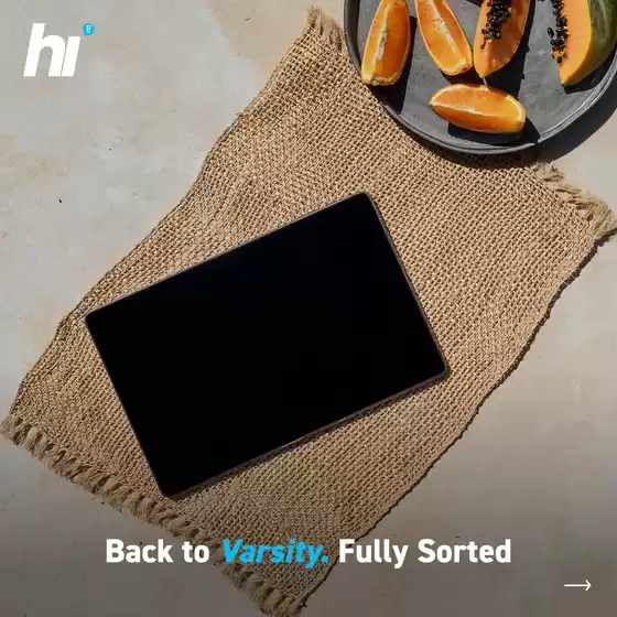 Hi catalogue in Rustenburg | Back To Varsity. Fully Sorted | 2026-02-09T00:00:00.000Z - 2026-02-23T00:00:00.000Z