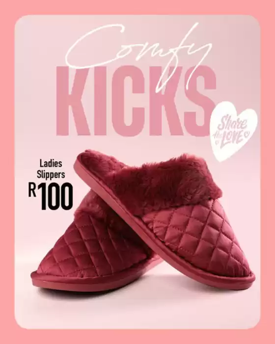 JAM Clothing catalogue in Dibeng | Comfy Kicks | 2026-02-09T00:00:00.000Z - 2026-02-23T00:00:00.000Z