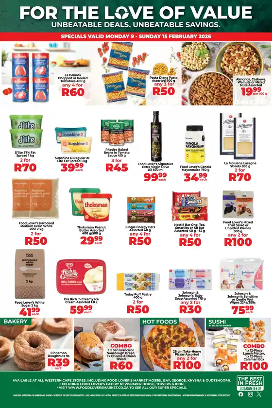 Food Lover's Market catalogue | Western Cape - 09 - 15 February 2026 | 2026-02-08T00:00:00.000Z - 2026-02-15T00:00:00.000Z