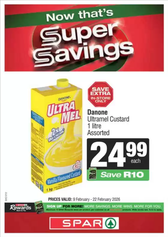 Spar catalogue in Sishen | Top offers for smart savers | 2026-02-09T00:00:00.000Z - 2026-02-22T00:00:00.000Z