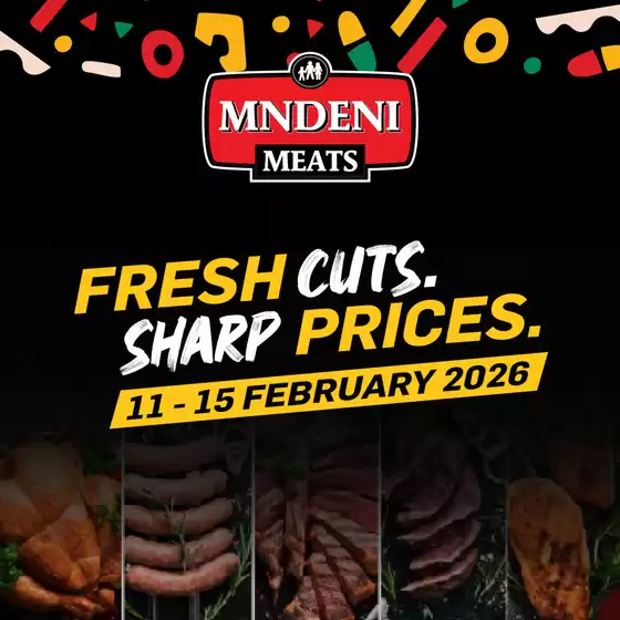 Bluff Meat Supply catalogue in Vereeniging | Exclusive deals and bargains | 2026-02-11T00:00:00.000Z - 2026-02-15T00:00:00.000Z