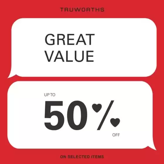 Truworths catalogue | Great Value | 2026-02-11T00:00:00.000Z - 2026-02-25T00:00:00.000Z