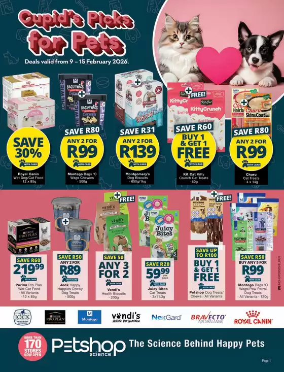 Checkers Hyper catalogue in Hillcrest | Petshop Science February Mid-Month Promotion 9 February | 2026-02-08T00:00:00.000Z - 2026-02-15T00:00:00.000Z