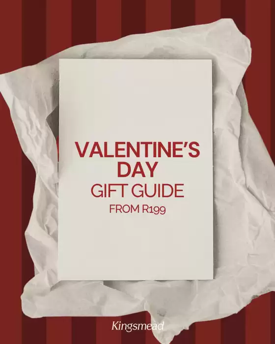 Kingsmead Shoes catalogue | Valentine's Day Gift Guide | 2026-02-13T00:00:00.000Z - 2026-02-27T00:00:00.000Z