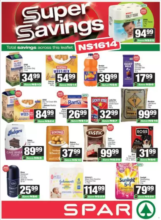 Spar catalogue in Richards Bay | Exclusive deals and bargains | 2026-02-23T00:00:00.000Z - 2026-03-09T00:00:00.000Z