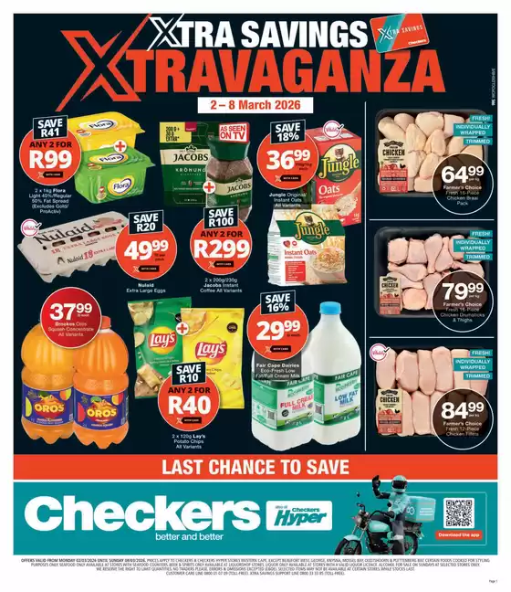 Checkers catalogue in Somerset West | Checkers weekly specials | 2026-03-01T00:00:00.000Z - 2026-03-08T00:00:00.000Z