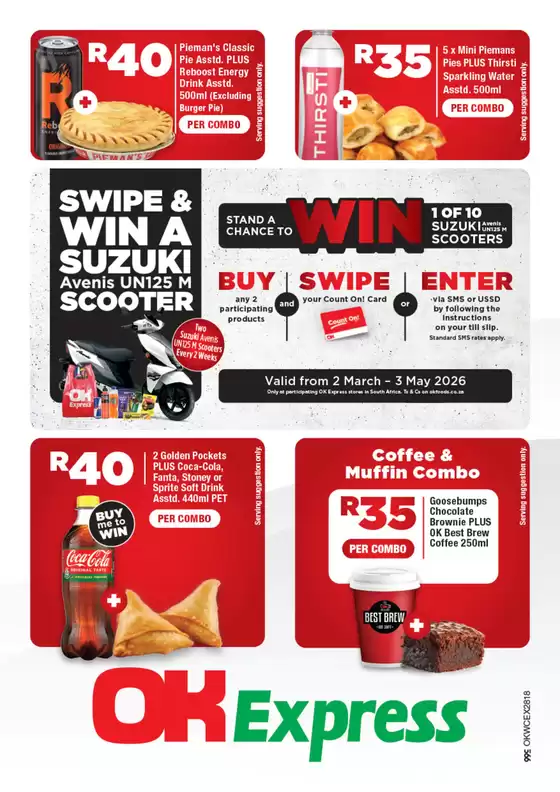 OK Express catalogue in Gordon's Bay | OK Express weekly specials | 2026-03-02T00:00:00.000Z - 2026-05-03T00:00:00.000Z