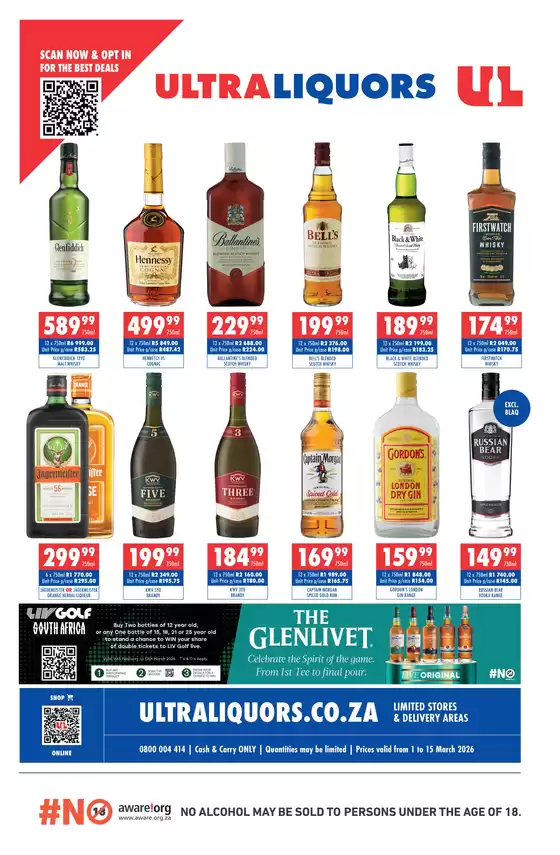 Ultra Liquors catalogue in Gordon's Bay | Ultra Liquors Sale | 2026-03-02T00:00:00.000Z - 2026-03-15T00:00:00.000Z