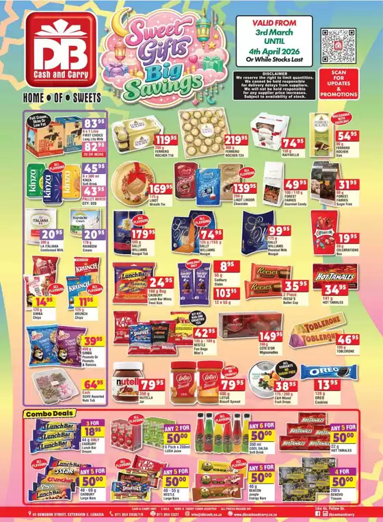 DB Cash and Carry catalogue in Kuils River | Instore Promotion DB Cash and Carry | 2026-03-03T00:00:00.000Z - 2026-04-04T00:00:00.000Z