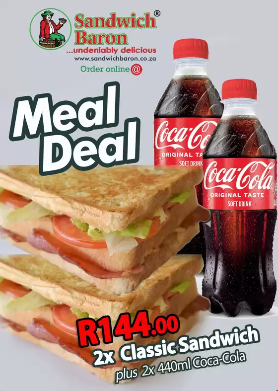 Sandwich Baron catalogue in Alberton | Meal Deal | 2026-03-04T00:00:00.000Z - 2026-03-18T00:00:00.000Z