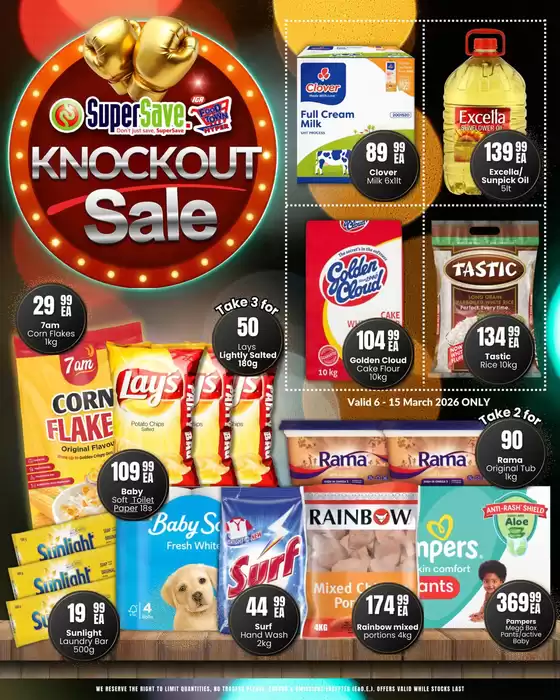 Super Save catalogue in Springs | Attractive special offers for everyone | 2026-03-06T00:00:00.000Z - 2026-03-15T00:00:00.000Z