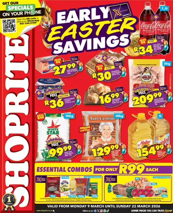 Shoprite catalogue | Shoprite Easter Deals KwaZulu-Natal 9 March - 22 March | 2026-03-09T00:00:00.000Z - 2026-03-22T00:00:00.000Z