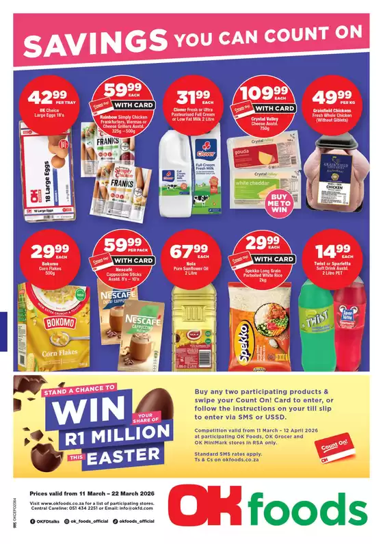 OK Foods catalogue in Tembisa | OK Foods weekly specials | 2026-03-11T00:00:00.000Z - 2026-03-22T00:00:00.000Z