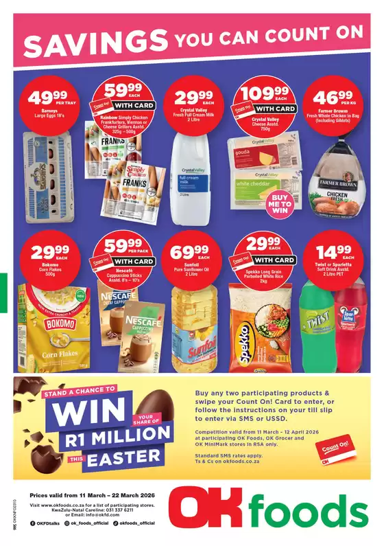 OK Foods catalogue in Tembisa | Special offers for you | 2026-03-11T00:00:00.000Z - 2026-04-12T00:00:00.000Z