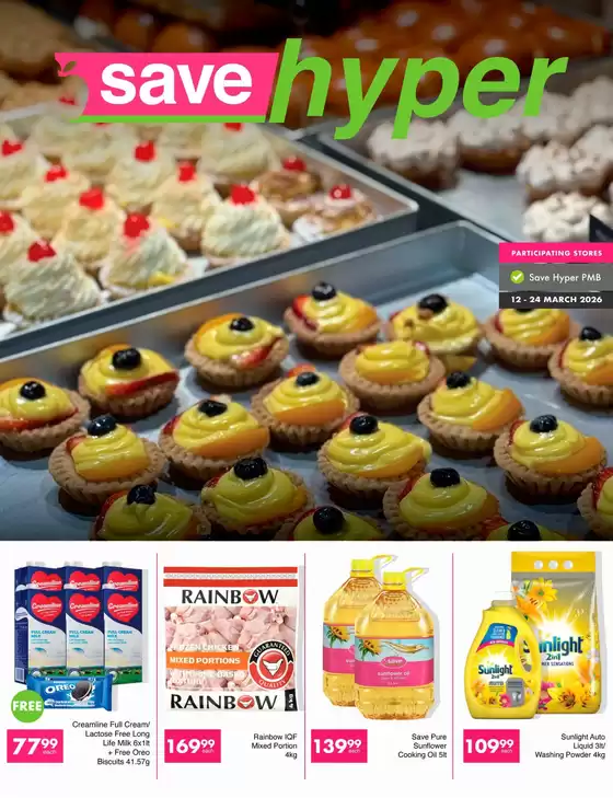 Save catalogue in Pietermaritzburg | Great offer for all customers | 2026-03-12T00:00:00.000Z - 2026-03-24T00:00:00.000Z