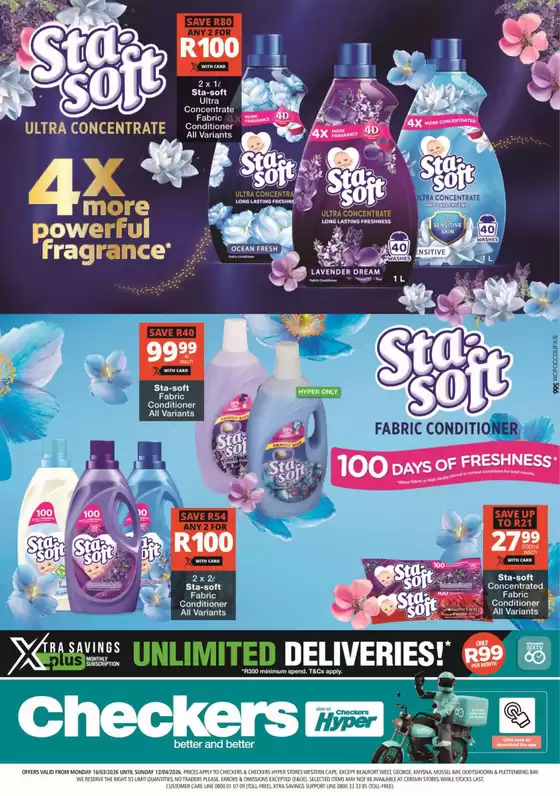 Checkers catalogue in Ngcobo | Checkers Sta-Soft Promotion | 2026-03-15T00:00:00.000Z - 2026-04-12T00:00:00.000Z