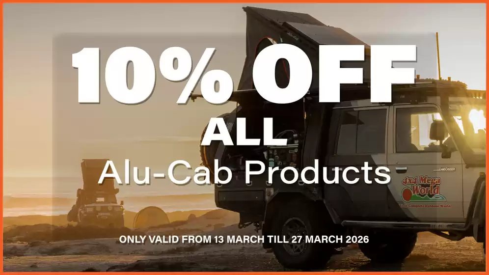 4x4 Megaworld catalogue in Hoedspruit | 4x4 Megaworld Promo | 2026-03-17T00:00:00.000Z - 2026-03-27T00:00:00.000Z