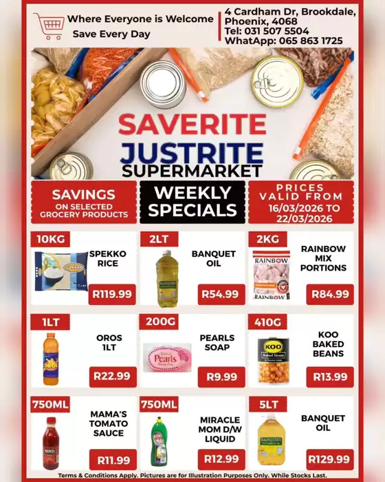 Saverite catalogue in Midrand | Weekly Specials | 2026-03-17T00:00:00.000Z - 2026-03-22T00:00:00.000Z
