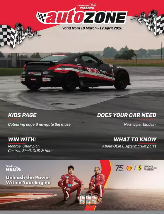 AutoZone catalogue | Autozone Sale | 2026-03-19T00:00:00.000Z - 2026-04-12T00:00:00.000Z