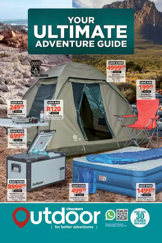 Checkers catalogue in Sasolburg | Checkers Outdoor Easter Promotion | 2026-03-22T00:00:00.000Z - 2026-04-26T00:00:00.000Z