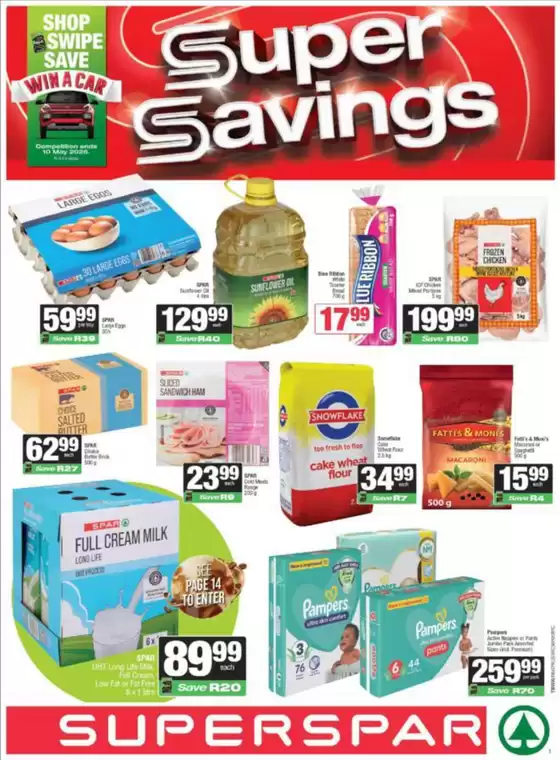 SuperSpar catalogue in Mount Fletcher | Our best offers for you | 2026-03-23T00:00:00.000Z - 2026-04-06T00:00:00.000Z