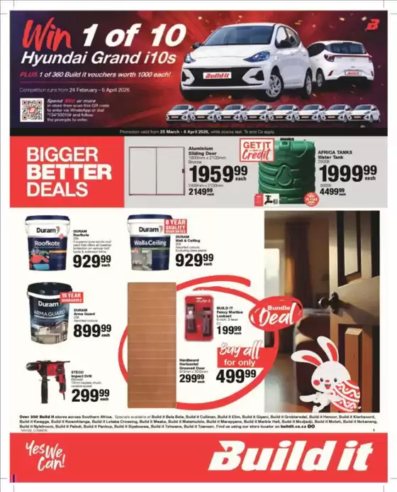 Build It catalogue in Mount Fletcher | Special offers for you | 2026-02-24T00:00:00.000Z - 2026-04-06T00:00:00.000Z