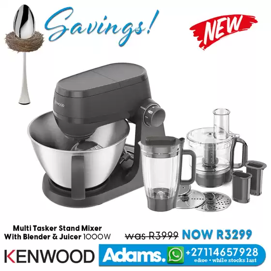 Adams Discount Centre catalogue in Carletonville | Adams Discount Centre Sale | 2026-03-25T00:00:00.000Z - 2026-04-08T00:00:00.000Z