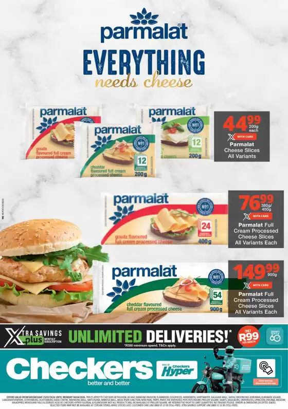 Checkers catalogue in Newcastle | Checkers Parmalat Promotion 25 March | 2026-03-24T00:00:00.000Z - 2026-04-06T00:00:00.000Z