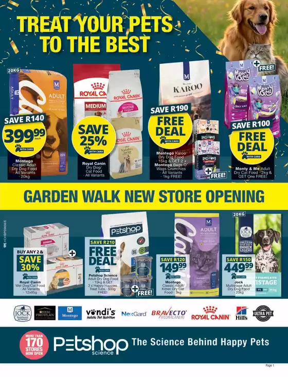 Checkers Hyper catalogue | Petshop Science Garden Walk Store Opening 26 March | 2026-03-25T00:00:00.000Z - 2026-04-12T00:00:00.000Z