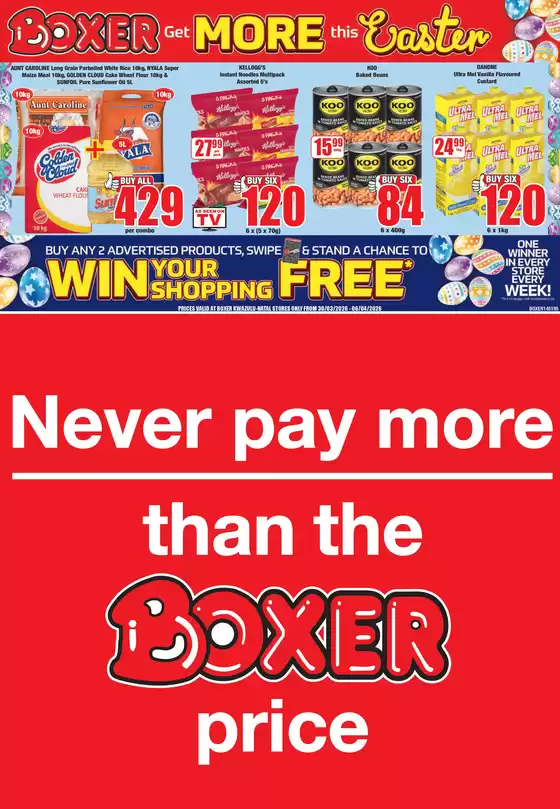 Boxer catalogue | Kzn Weekly Specials | 2026-03-30T00:00:00.000Z - 2027-04-06T00:00:00.000Z