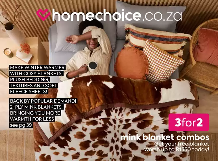 HomeChoice catalogue in Ermelo | 3for2 | 2026-04-01T00:00:00.000Z - 2026-04-30T00:00:00.000Z